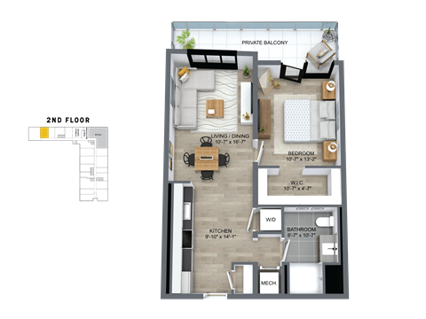 1744 N Western Ave Studio-3 Beds Apartment for Rent - Photo Gallery 21